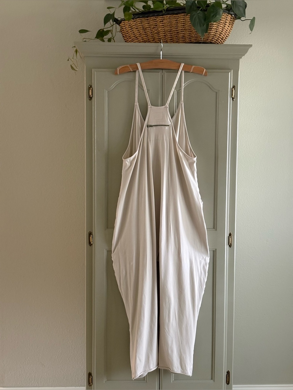 FP MOVEMENT by Free People Hot Shot Onesie | Sage Stone | Size XS - Picture 4 of 9